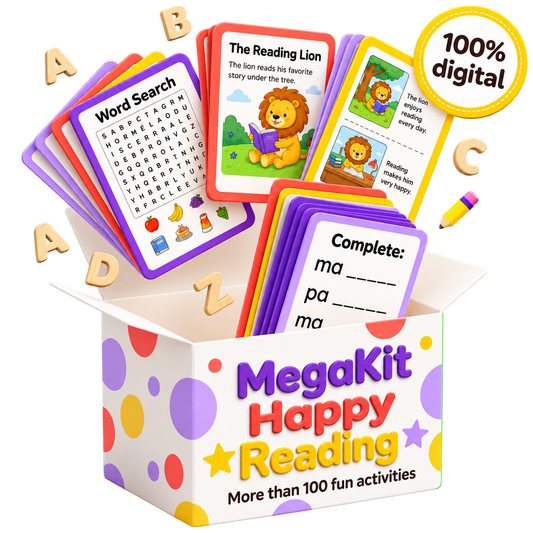 Your child will learn to read through play | 100+ activities