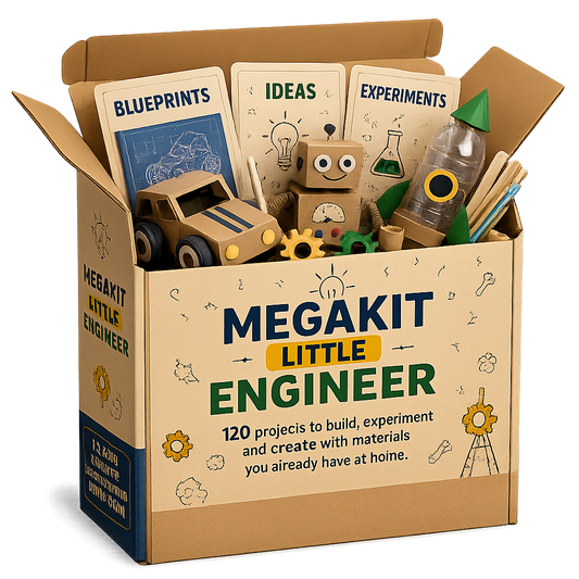 Mega Kit "Little Engineer" +365 clever projects
